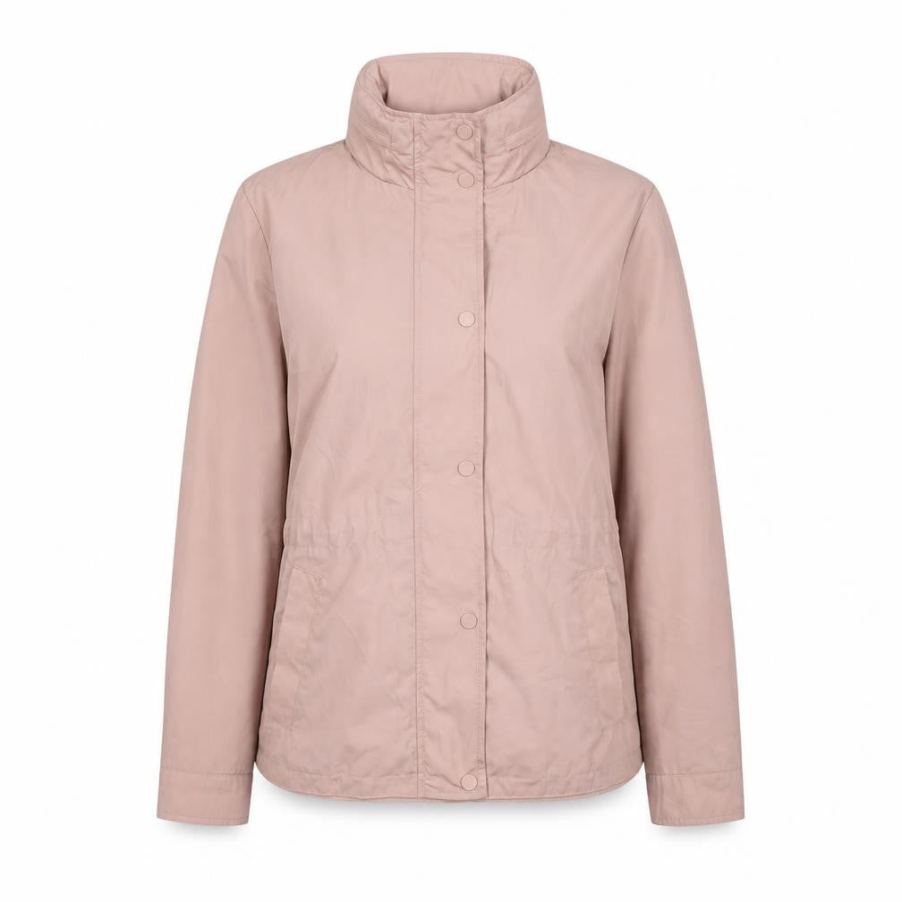 Marks & Spencer Womens Pink Windbreaker Coat Size 12 Zip