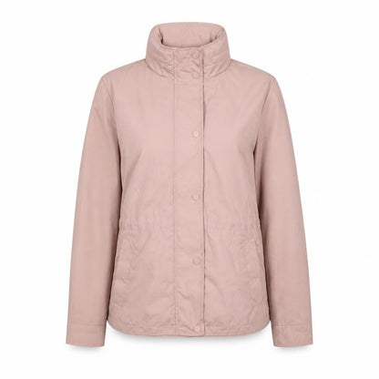 Marks & Spencer Womens Pink Windbreaker Coat Size 12 Zip