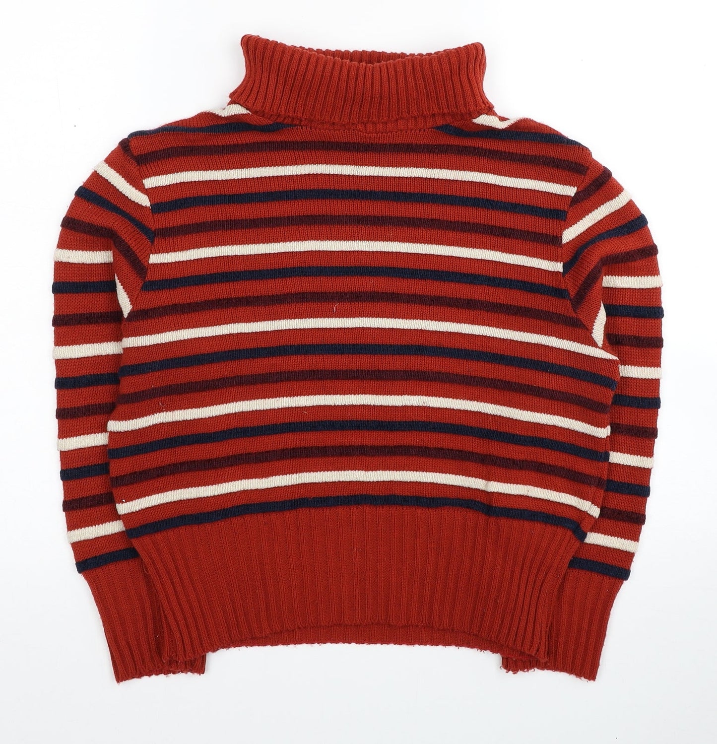 Womens UK Size S Cooperative Red Pullover Jumper
