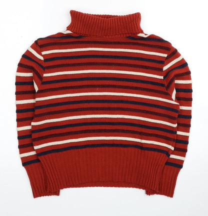 Womens UK Size S Cooperative Red Pullover Jumper