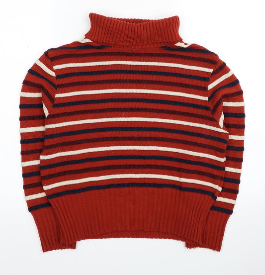 Womens UK Size S Cooperative Red Pullover Jumper