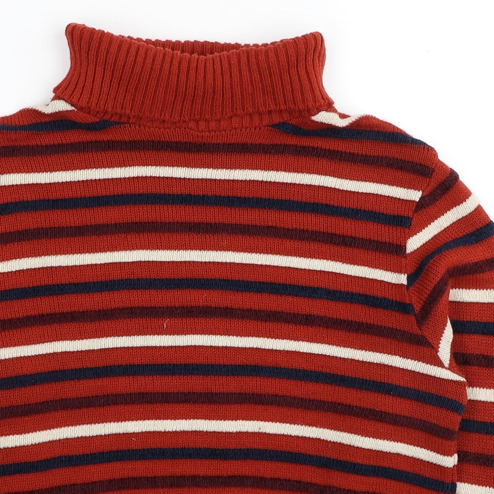 Womens UK Size S Cooperative Red Pullover Jumper