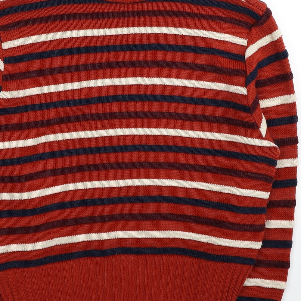 Womens UK Size S Cooperative Red Pullover Jumper