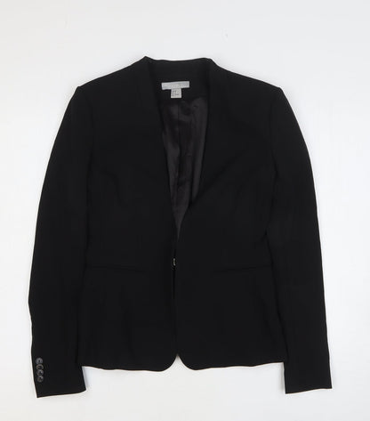 Womens UK Size 10 H&M Black Jacket