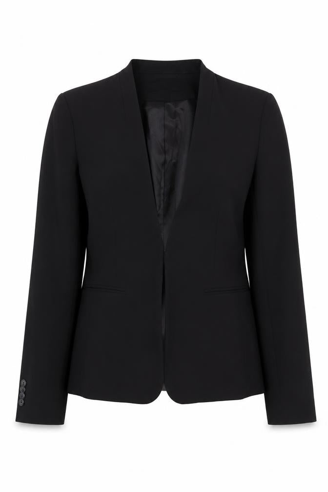 Womens UK Size 10 H&M Black Jacket