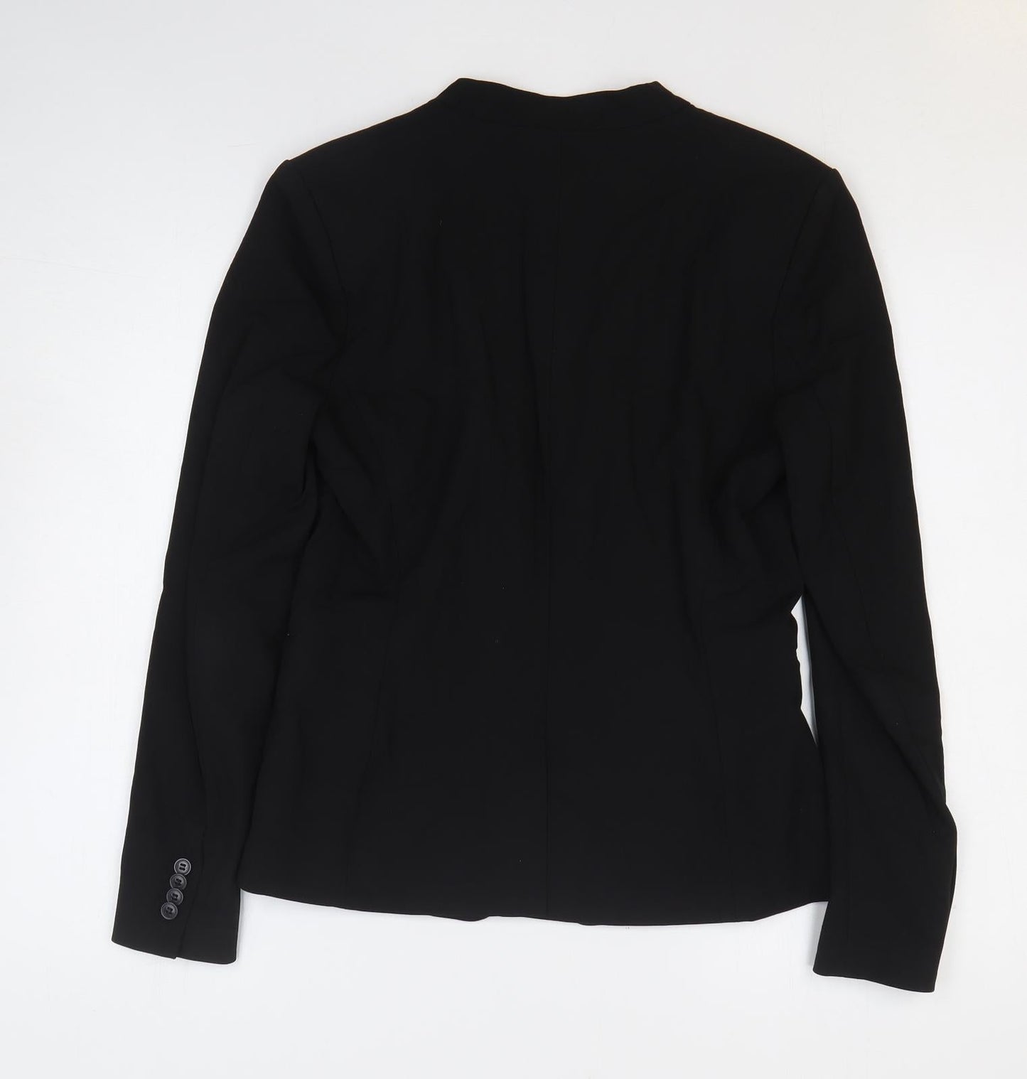Womens UK Size 10 H&M Black Jacket