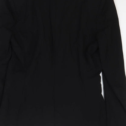 Womens UK Size 10 H&M Black Jacket