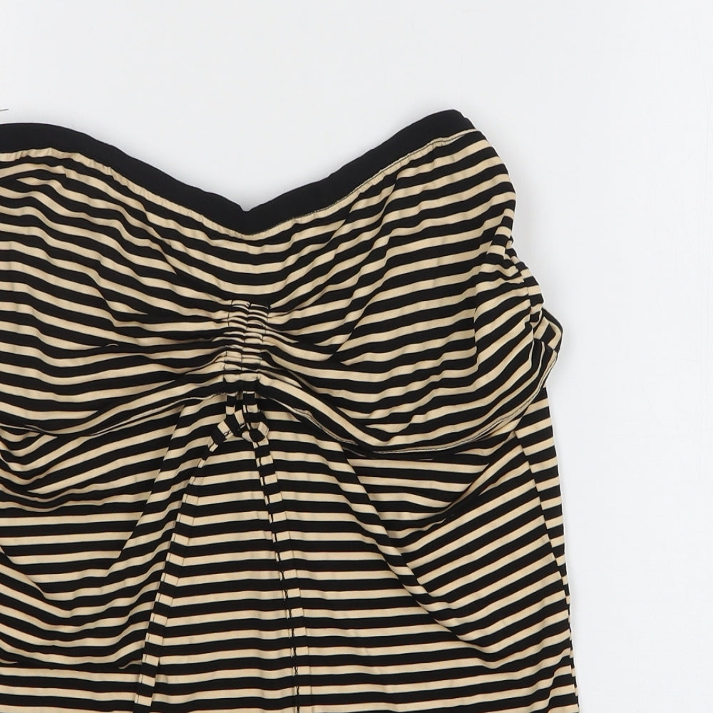 Womens UK Size L H&M Black Basic T-Shirt