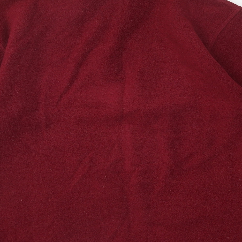 Mens UK Size S Preworn Red Pullover Sweatshirt