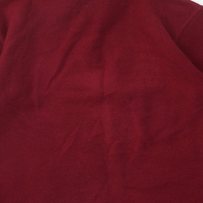 Mens UK Size S Preworn Red Pullover Sweatshirt