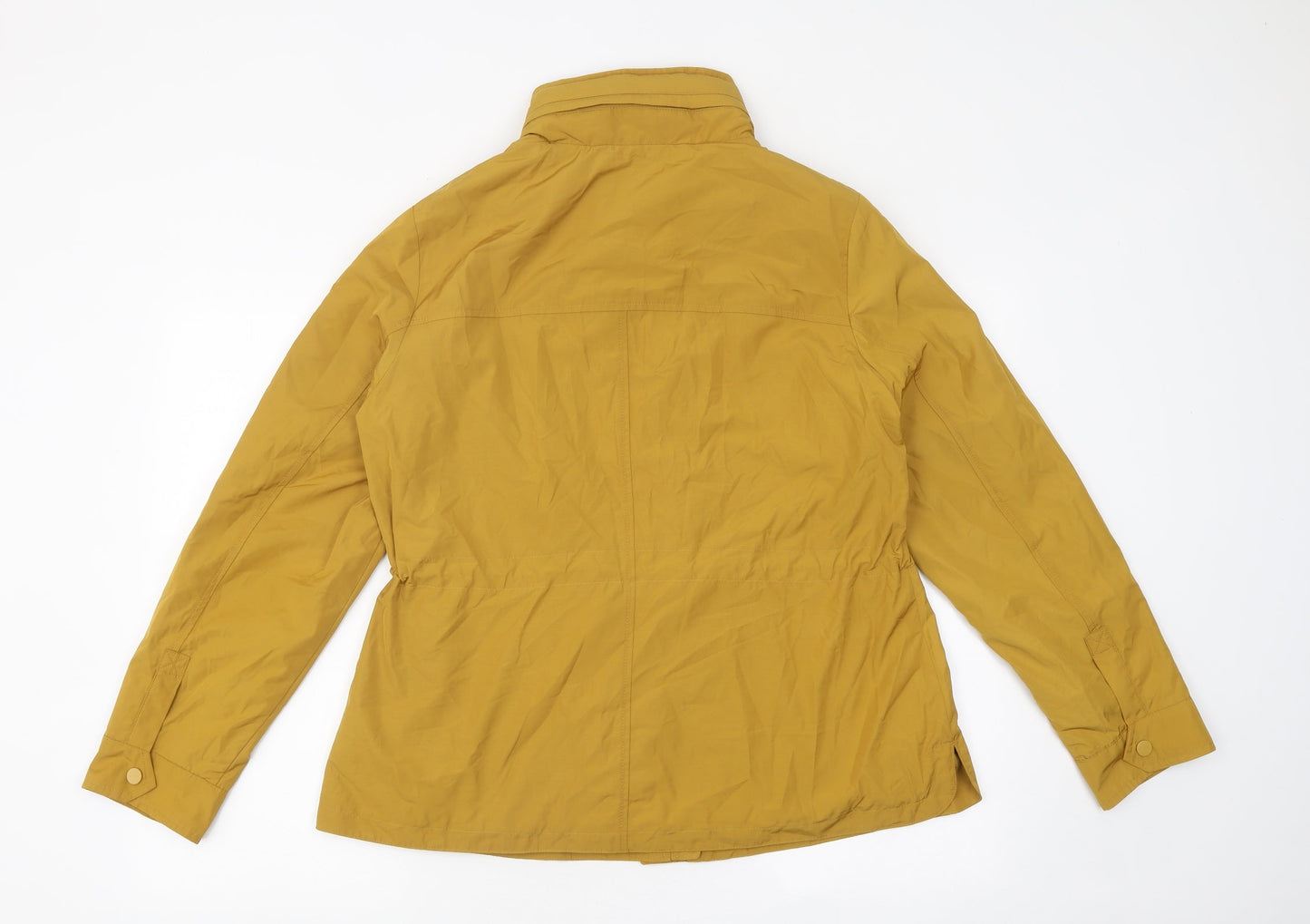 Womens UK Size 14 Marks and Spencer Yellow Overcoat