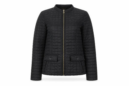 Womens UK Size XS Incorporatewear Black Biker Coat