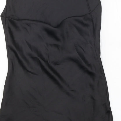 Womens UK Size M Zara Black Jersey Tank