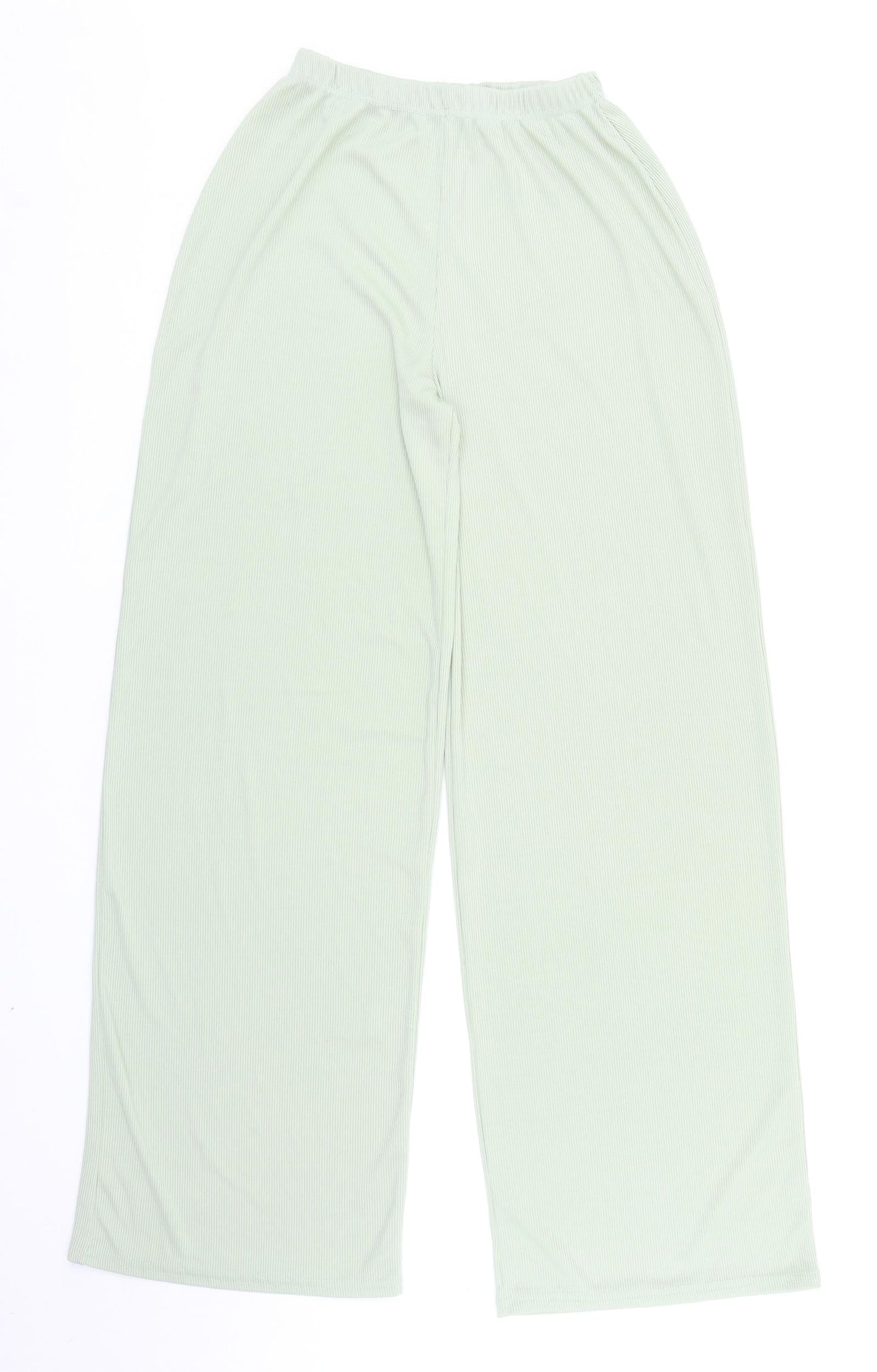 Womens UK Size 8 Stylewise Regular Fit  Green Trousers