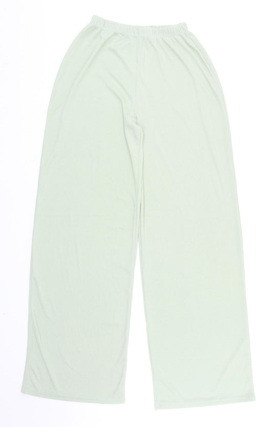 Womens UK Size 8 Stylewise Regular Fit  Green Trousers