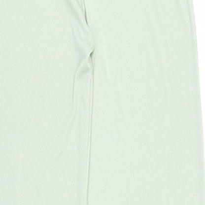 Womens UK Size 8 Stylewise Regular Fit  Green Trousers