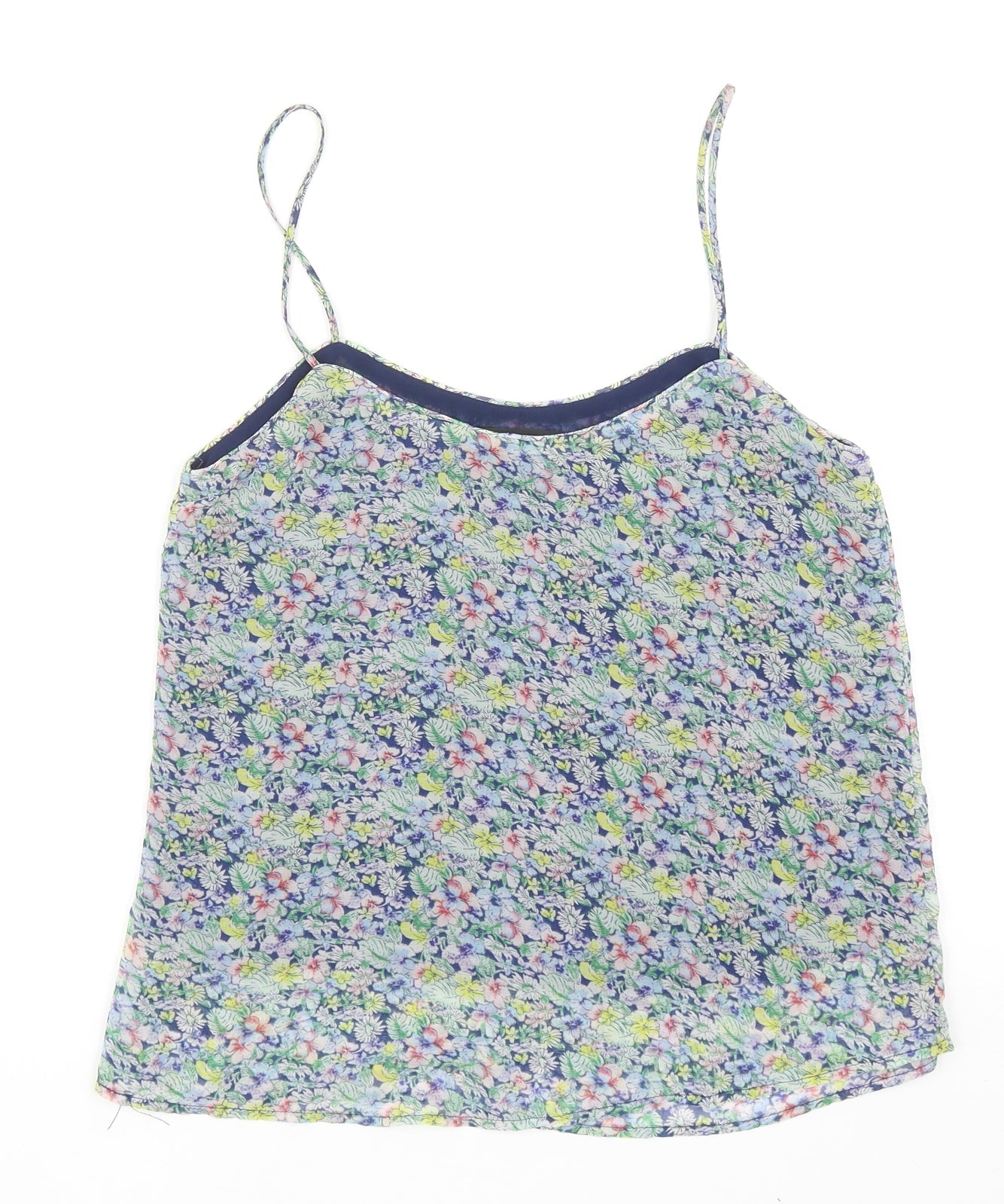 Womens UK Size S Mango Multicoloured Camisole Tank