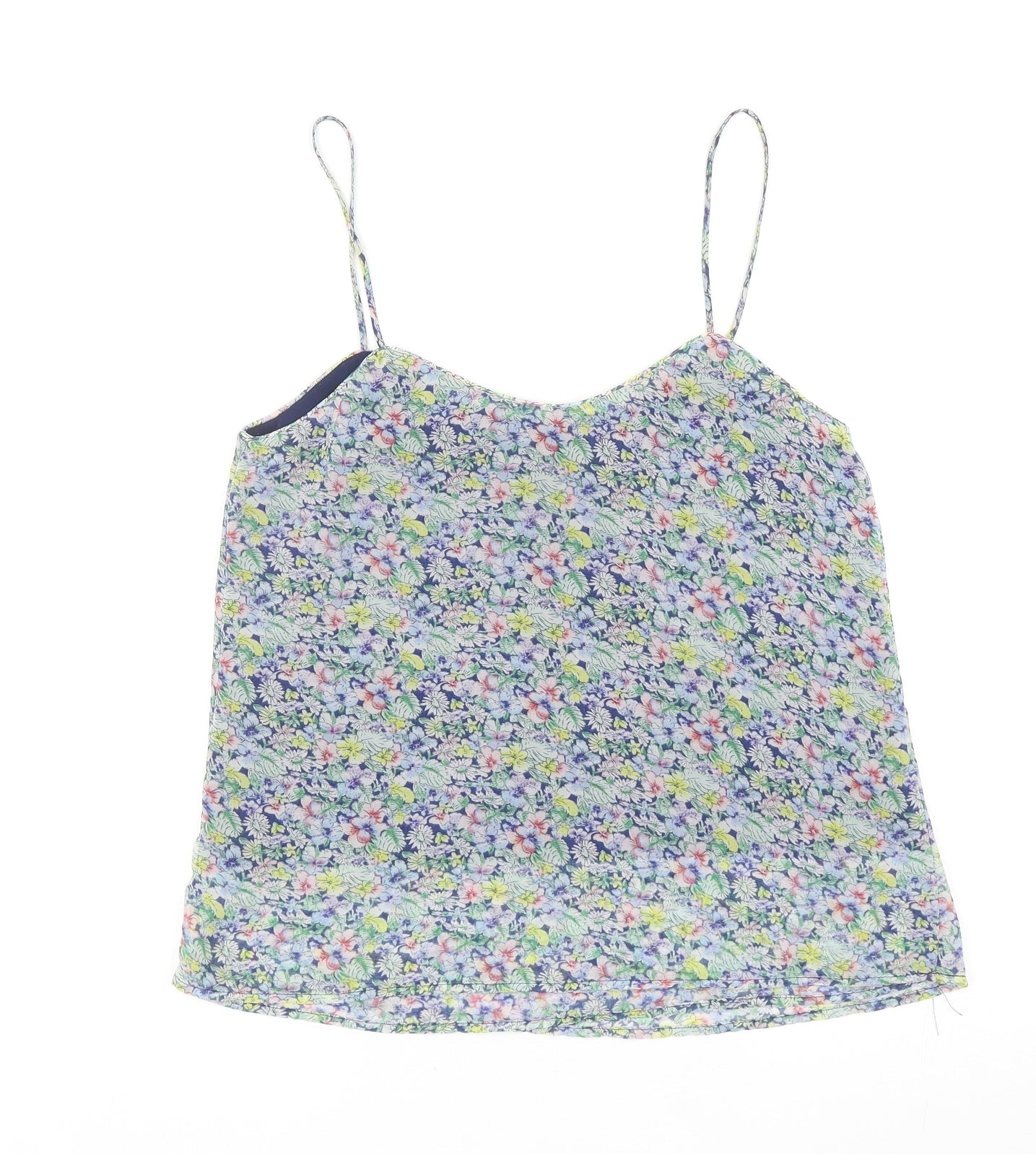 Womens UK Size S Mango Multicoloured Camisole Tank