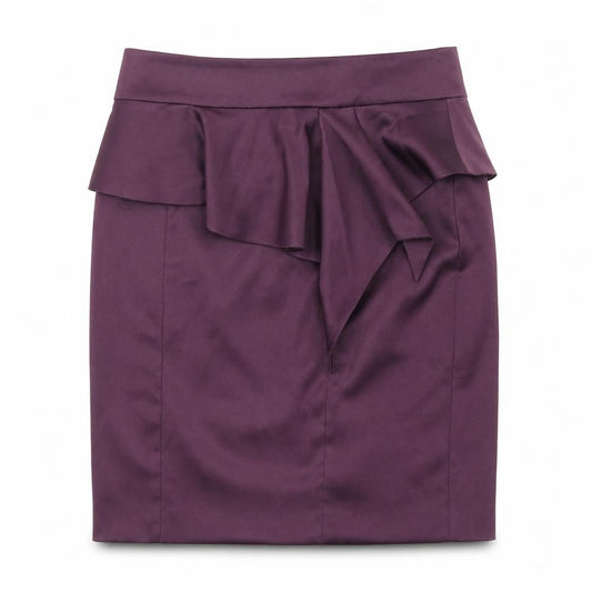 Womens UK Size 12 Kaleidoscope Straight & Pencil Satin Skirt
