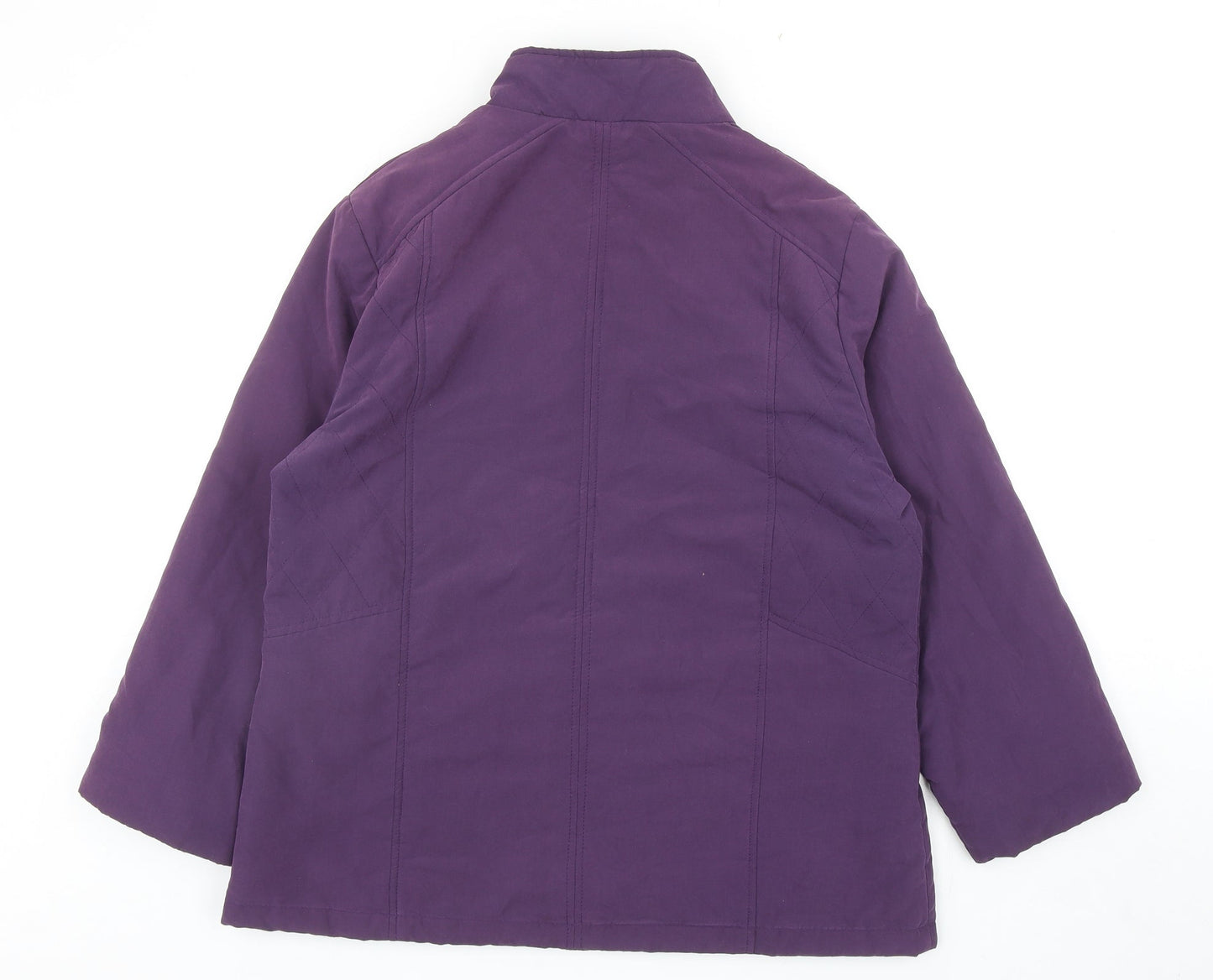 Womens UK Size 14 EWM Purple Jacket