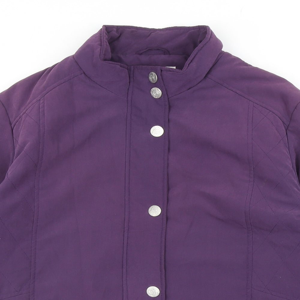 Womens UK Size 14 EWM Purple Jacket