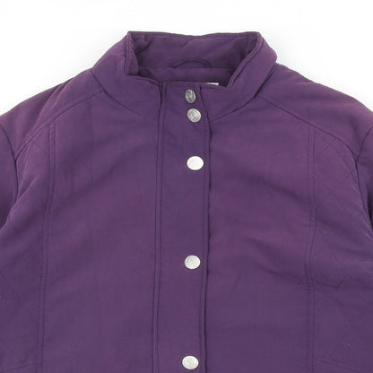 Womens UK Size 14 EWM Purple Jacket