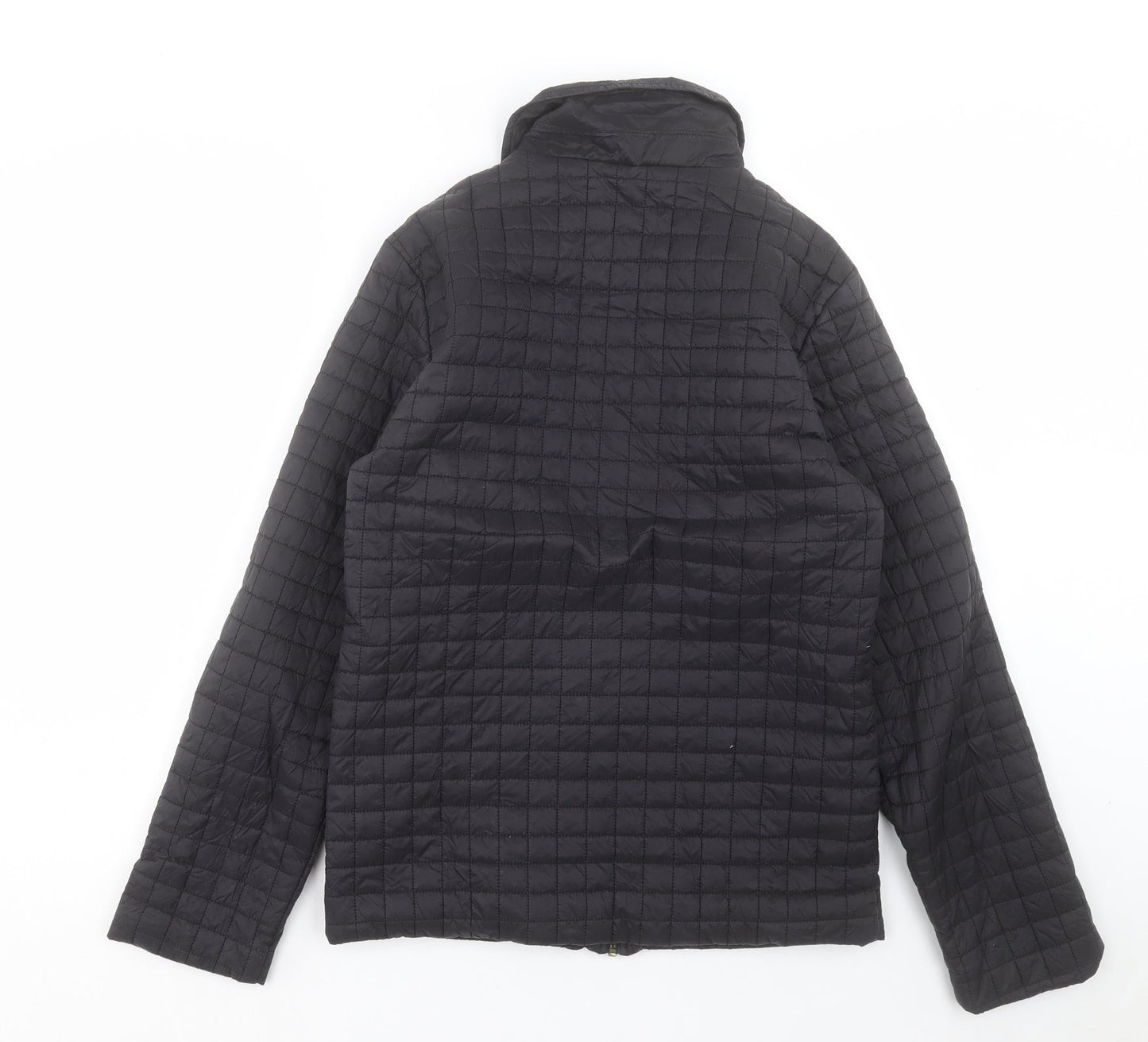 Womens UK Size S Marks and Spencer Black Quilted Coat