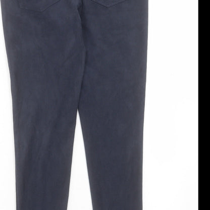 Womens UK Size 10 Marks and Spencer Regular Fit  Blue Trousers