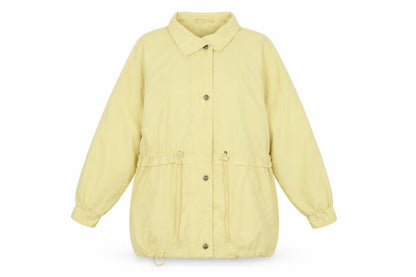 Womens UK Size S Klass Yellow Trench Coat