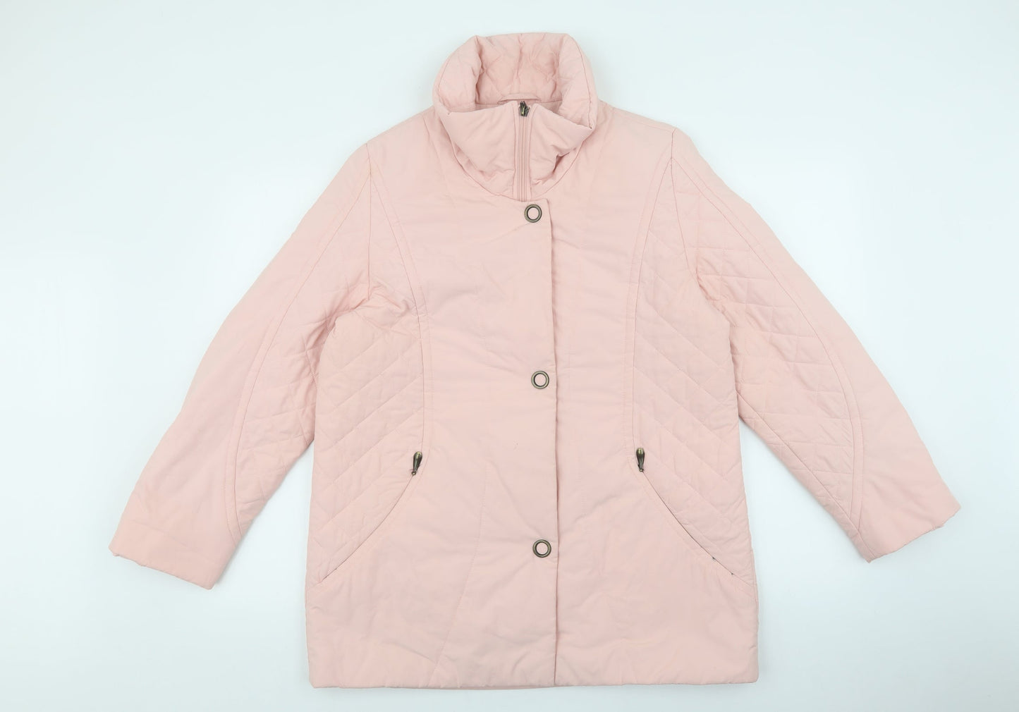 Womens UK Size 36 Marcona Pink Puffer Jacket