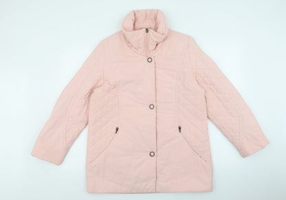 Womens UK Size 36 Marcona Pink Puffer Jacket