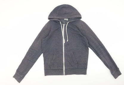 Womens UK Size S Divided by H&M Blue Full Zip Hoodie