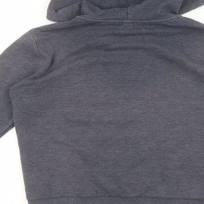 Womens UK Size S Divided by H&M Blue Full Zip Hoodie