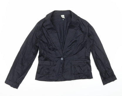 Gap Womens Blue Jacket Blazer Size S Button