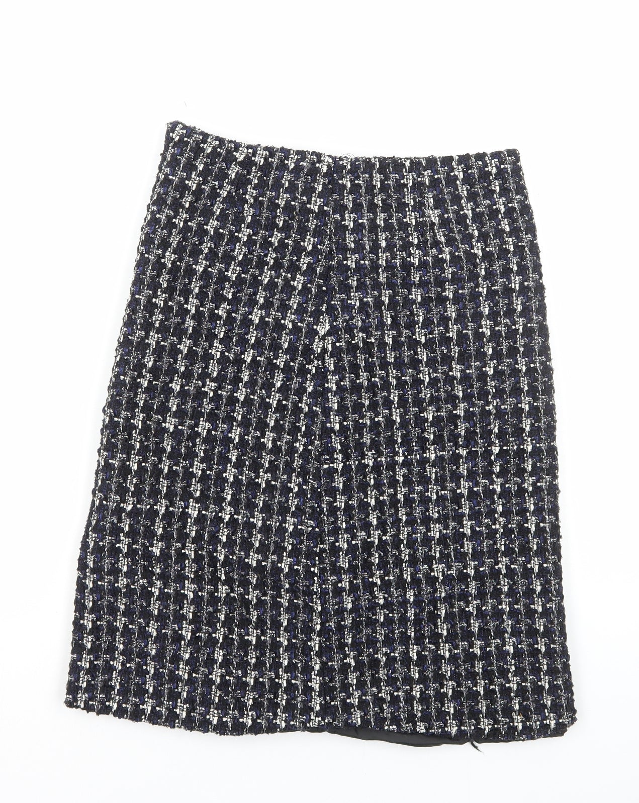 Womens UK Size M Preworn Straight & Pencil Tweed Skirt