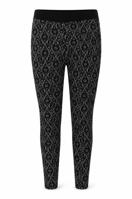 Womens UK Size 8 Preworn  Jegging Black Leggings