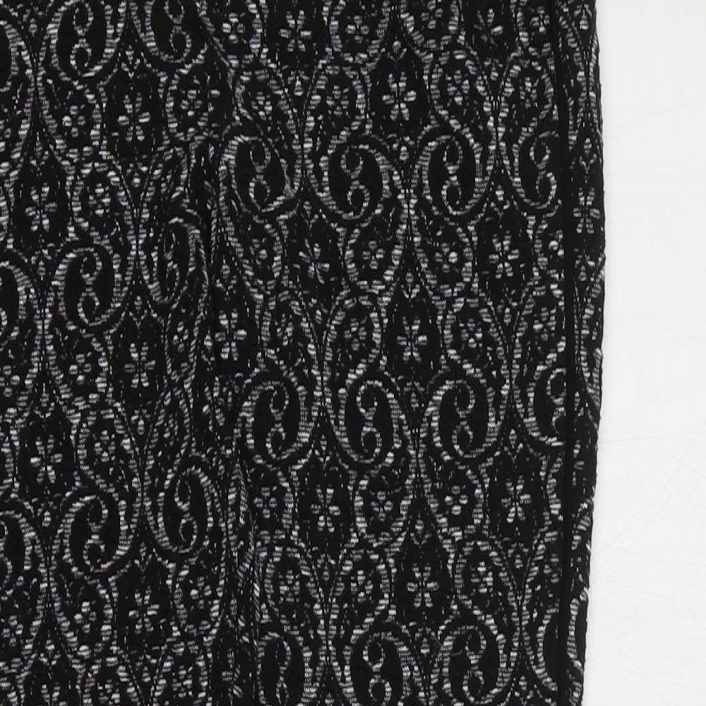 Womens UK Size 8 Preworn  Jegging Black Leggings