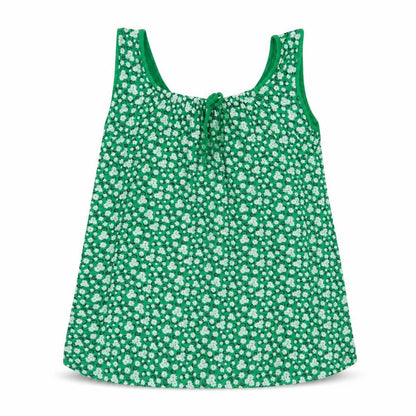 Womens UK Size M Preworn Green Basic Tank