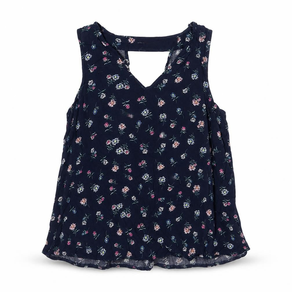 Womens UK Size 12 Atmosphere Blue Basic Tank