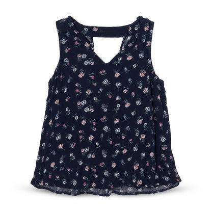Womens UK Size 12 Atmosphere Blue Basic Tank
