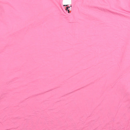 Womens UK Size 16 Marks and Spencer Pink Basic Blouse