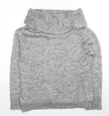 Womens UK Size L Crew Clothing Grey Pullover Jumper