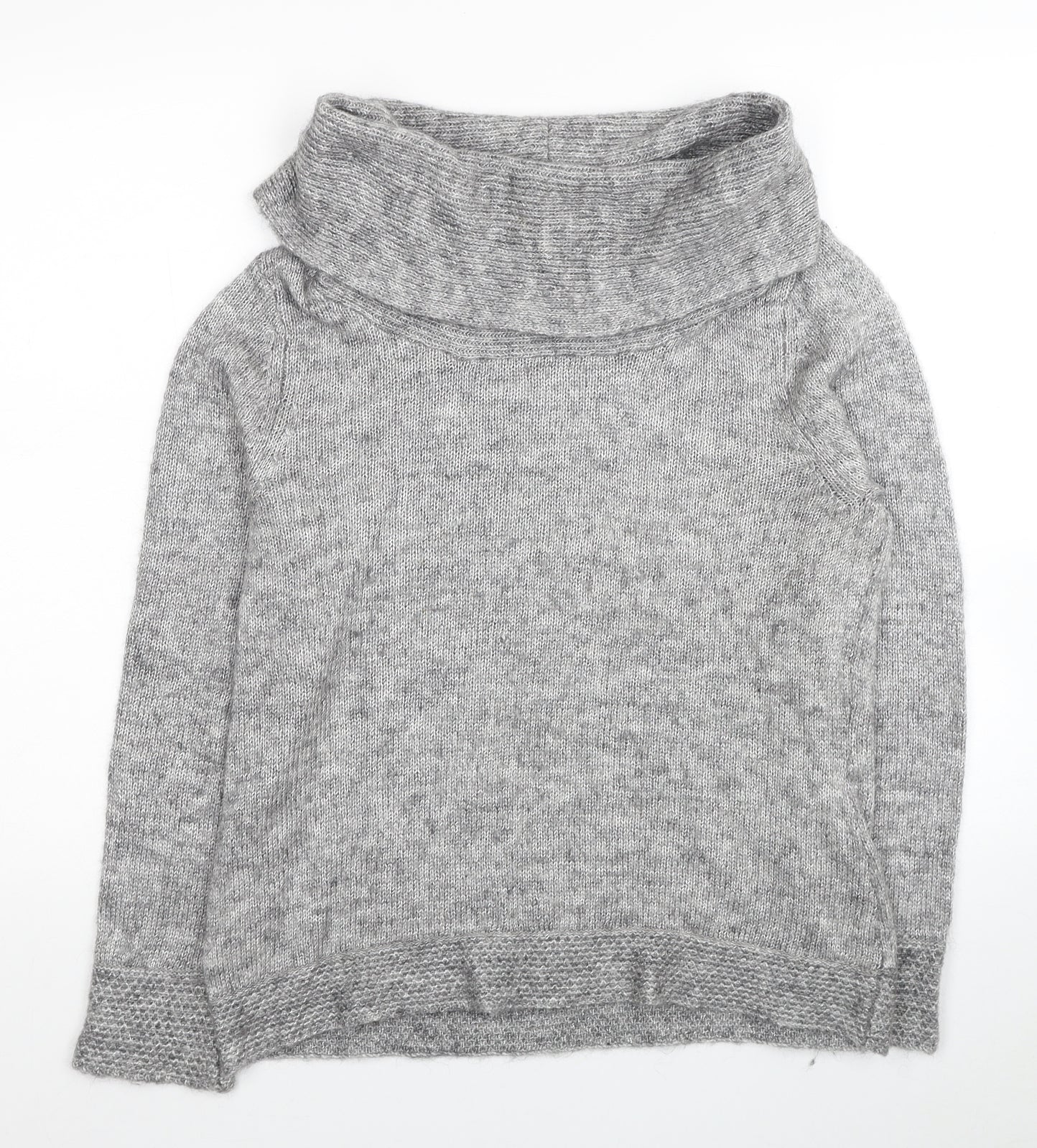 Womens UK Size L Crew Clothing Grey Pullover Jumper