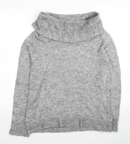 Womens UK Size L Crew Clothing Grey Pullover Jumper