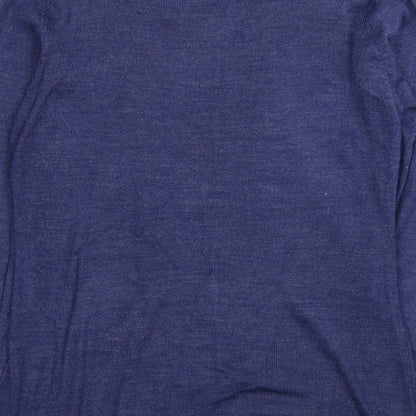 Womens UK Size 10 EWM Purple Pullover Jumper