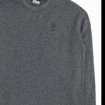 Reebok Womens Grey Polyester Tunic Sweatshirt Size 8 Pullover - Size 8-10