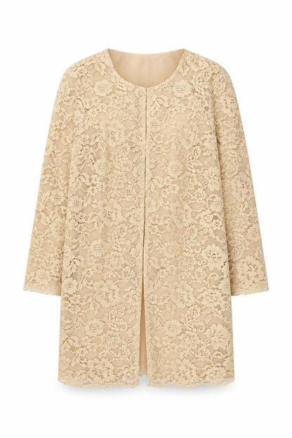 Topshop Womens Beige Jacket Coatigan Size 10 Button