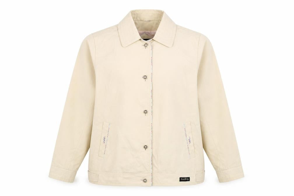 Womens UK Size 14 David Barry Beige Jacket