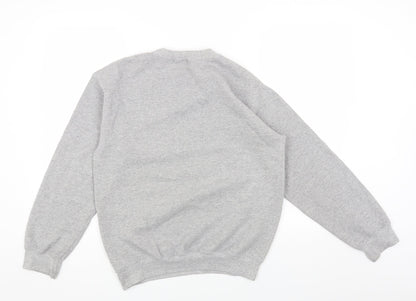 Womens UK Size S Missguided Grey Pullover Jumper