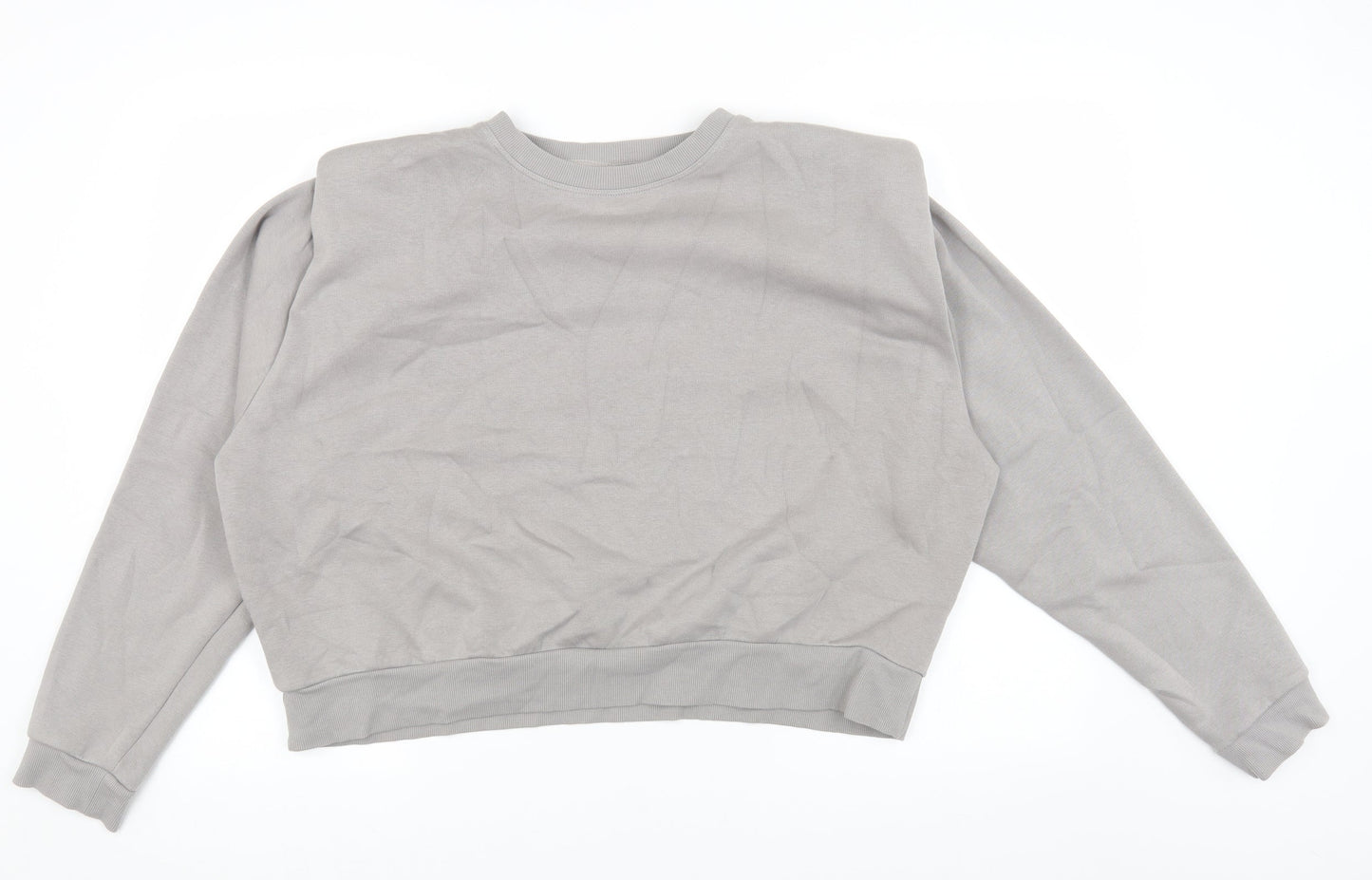 Womens UK Size L H&M Grey Pullover Jumper